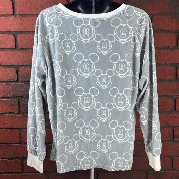 Disney Womans Medium Mickey Mouse Sleepwear – Cozy Graphic Pajamas - Picture 3 of 6